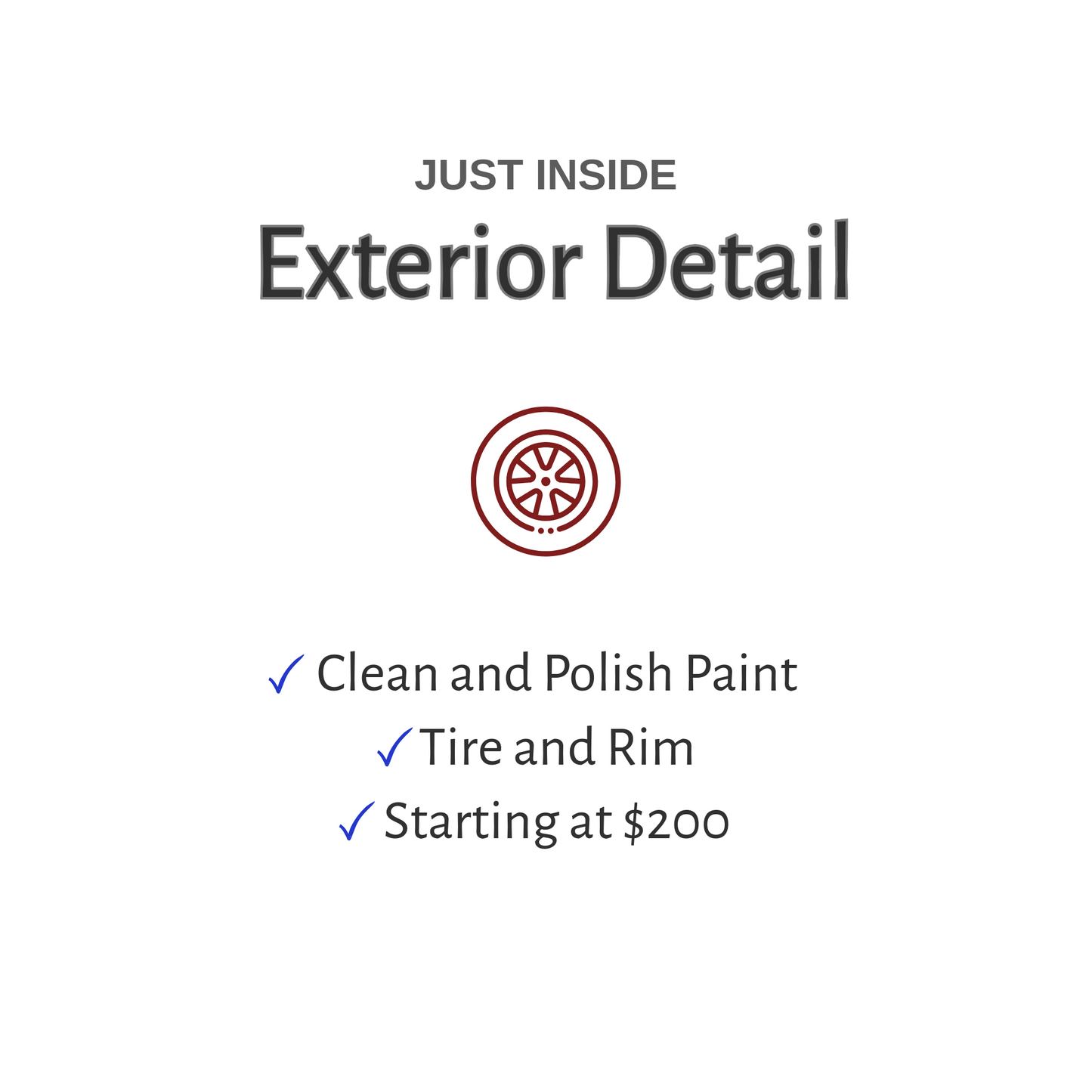 Exterior Detail - Mobile Detailing